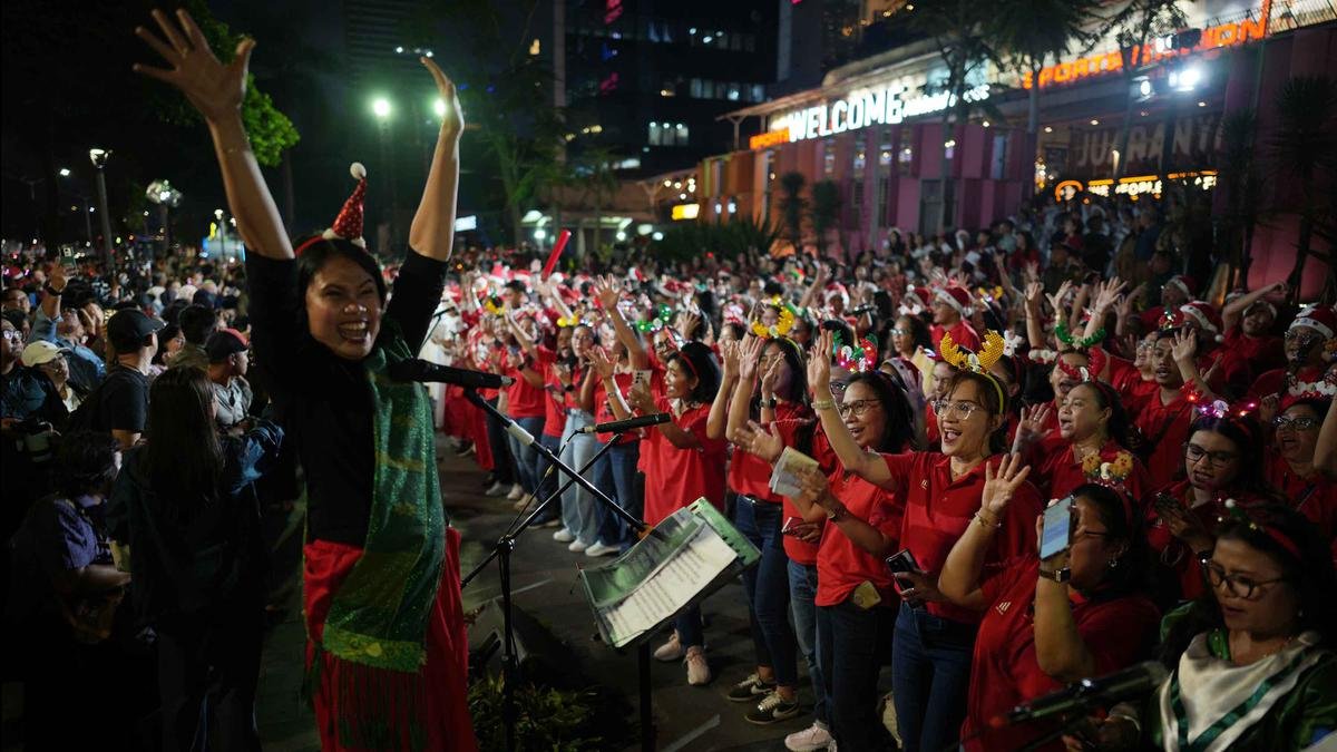 Christmas Carol Colossal 2025: 1.400 Penyanyi Warnai Jakarta